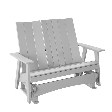 Polybird MODERN 4' GLIDER BENCH      WHITE POLYBIRD P63
