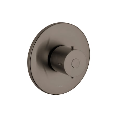 Axor Starck Volume Control Trim in Brushed Black Chrome 10970341