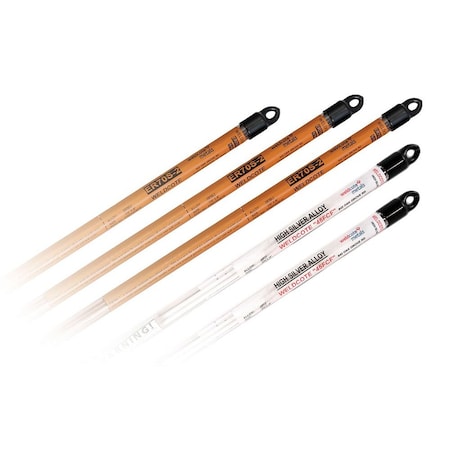 Weldcote POP Small Packaging - Metals TIG ER70S-6 E70S-6, 3/32in x 36, 3 Pounds E70S6332X36T3P