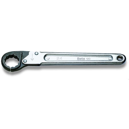 Beta Ratchet Opening Single Ended Wrench, 14mm 001200014