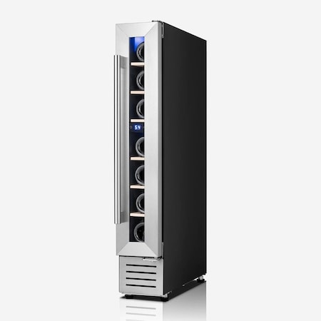 Yeego 6 inch 7-Bottle Built-in/ Freestanding Wine Cooler Refrigerator YG-WS7R-ZO