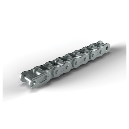 Hkk Chain Single Pitch Roller chain, 50 ft OAL, 3/8 P, 0.2 Dia x 3/16 in W Roller NR035R1B