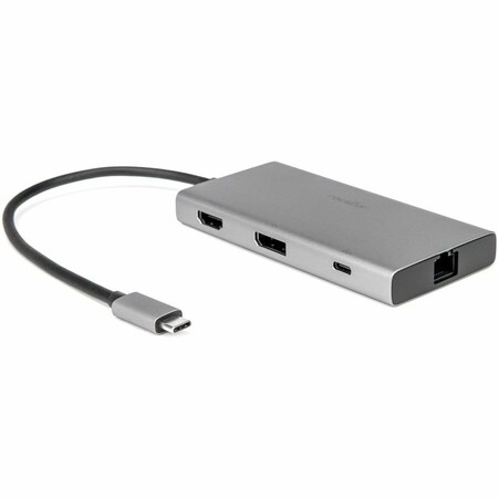 Rocstor USB-C DUAL DISPLAY PORTABLE DOCK MULTIPORT WITH DP 1.4 ALT MODE - 1X HDMI & 1X D Y10P029-S1