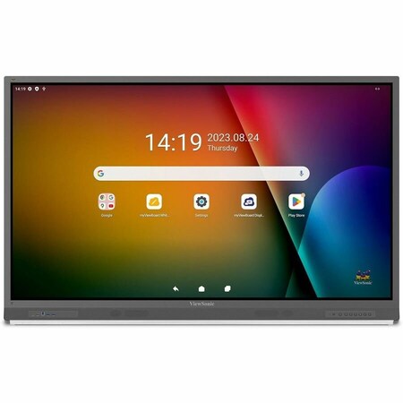 Viewsonic 65in ViewBoard 4K Ultra HD Interactive Flat Panel Display with VB-WIFI-005, Google EDLA certified. IFP6552-2ED