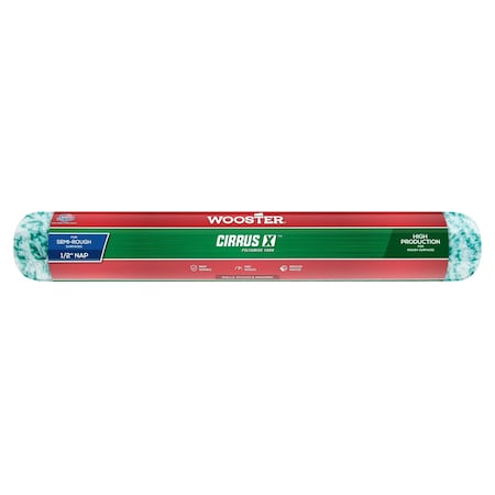 Wooster Paint Roller Cover, 1.5 in. Dia. R184-18