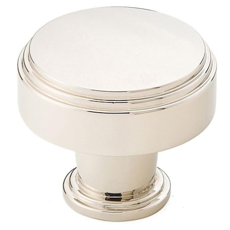 Patioplus 1.25 in. Newport Cabinet Knob, Bright Nickel PA1634216