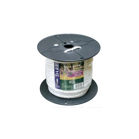 Dare Products 6 millimeter Polyethelene Twisted Rope x 600 feet White 3365
