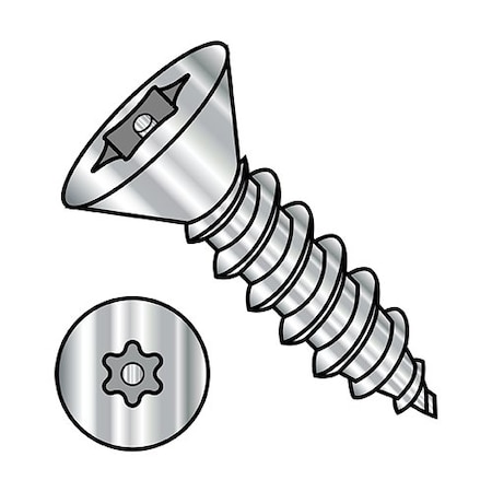 Zoro Select 12-14X1 6 Lob Pin Flt Sec Sds No 3P Stainless Steel, 1500Pk 1216TKTF188