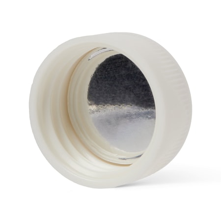 United Scientific Scintillation Vials 20mL unattached, Urea cap SIZE 22-400 cork foil liner, 500PK UNSCVL007