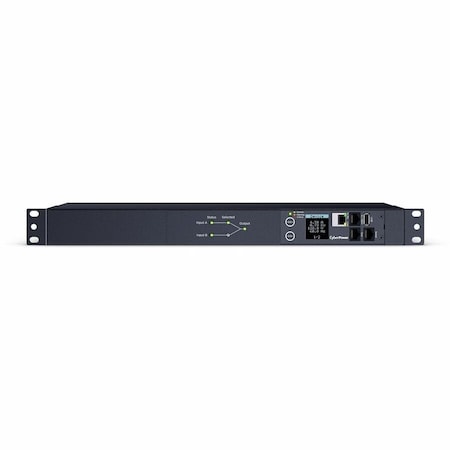 Cyberpower PDU, Switched, Rack Mounted, 5-15R, 5-15P, 10 ft., Black PDU44001
