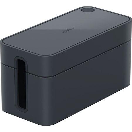 Durable Office Products Cable Management Box w/Usb Outlet, Flame 503537