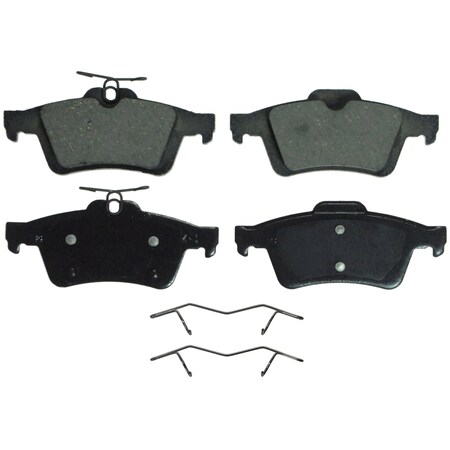 Wagner Brake QuickStop Rear Disc Brake Pad Set Ceramic,  ZD1564