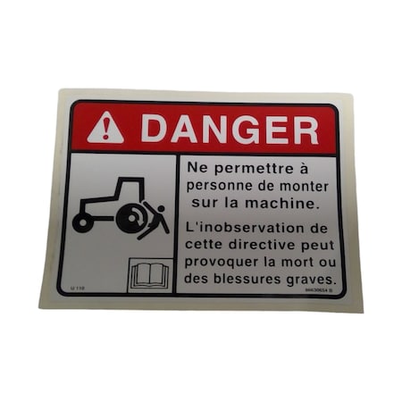 Cnh DECAL, CNH OEM 86630654 86630654