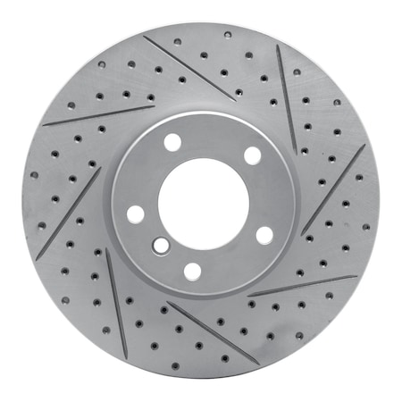 Dynamic Friction Co DFC Geoperformance Rotor - Drilled and Slotted 830-31051R