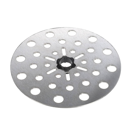 Glastender Plunger Plate Assembly, Blender Rinser Faucet, 6in Wide 03013972