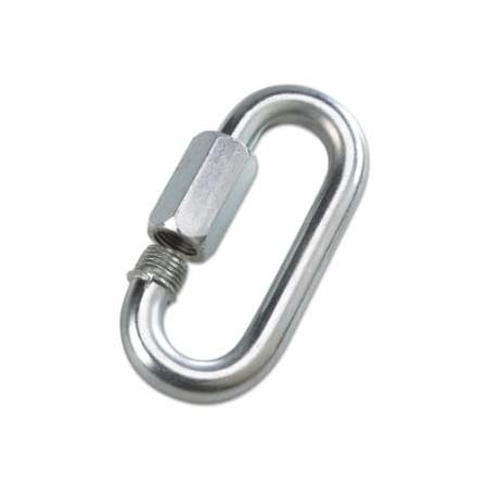 Peerless Quick Links, 1/4 in, 800 lb Load, Bright Zinc, 20PK 005-8056235