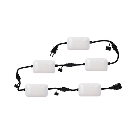 Gt-Lite 7500 Lumen LED 50ft 5-Head Adjustable Linkable String Light GT-421CP
