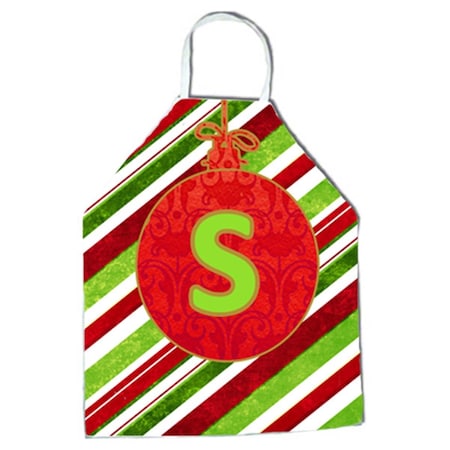Carolines Treasures Christmas Oranment Holiday Initial Letter S Apron CJ1039-SAPRON