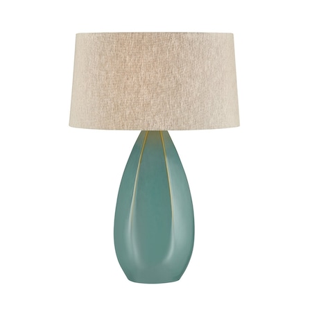 Hudson Valley Lighting Colwyn Table Lamp in Aged Brass/Ceramic Celadon Wash L7730-AGB/CNW