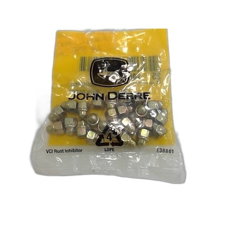 John Deere nut 25/pk, OEM, 25PK 14M7253