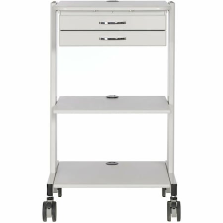 Tripp Lite MOBILE CART 2X SHELVES/DRAWERS WWSS2DWSTAA