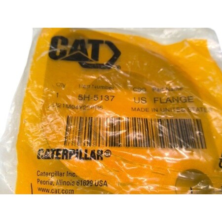 Caterpillar FLANGE, CATERPILLAR OEM 5H5137 5H5137