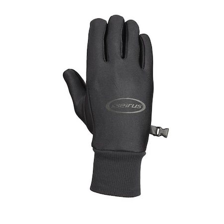 Seirus All Weather M Weathershield Form-Fit Black Cold Weather Gloves, PR 8010.2.0013