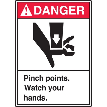 Accuform Danger Safety Label LEQM013XVE