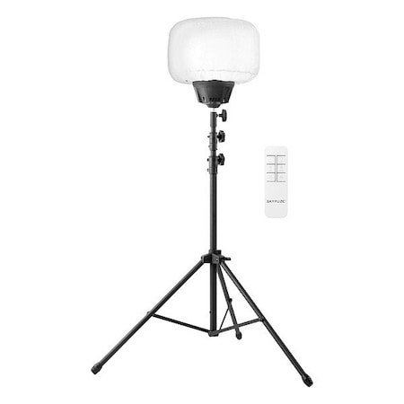 E-Z Up LED Balloon Light, 88.5 in H SZBLK60W1B