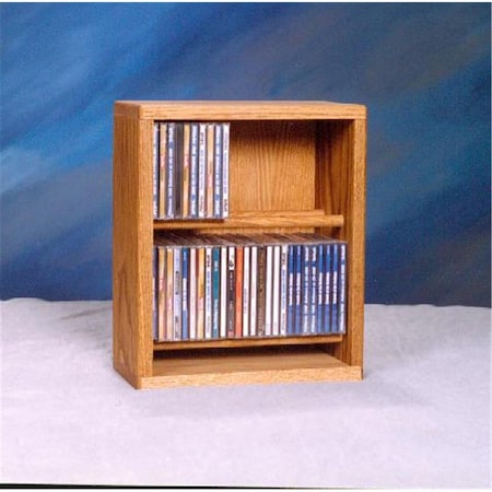 Maxpower Solid Oak Dowel Cabinet for CDs MA142435