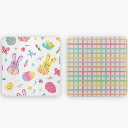 Nashville Wraps Easter Tweets Cookie Backer Cards, 4.375x4.375, 25PK GCBET44