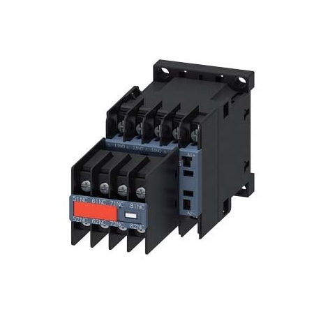 Siemens Control Relay 4NO+4NC DC 250V Ring Lug 3RH2244-4BN40