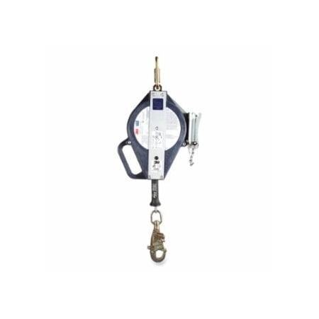 Dbi-Sala Ultra-Lok, Self Retracting Cable Lifeline, Stainless Steel, 50 ft L, 310 lb, Swivel Snap Hook 098-3503886