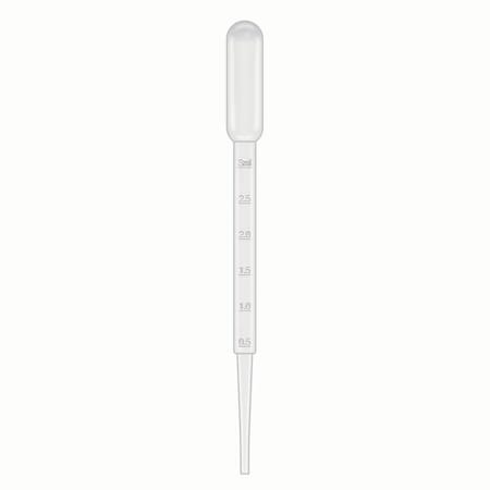 Jorgensen Laboratories Disposable Transfer Pipettes, 7mL, 6", 50PK J0353