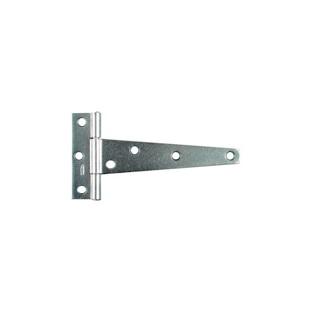 National Hardware T-Hinge, 2.24 in W Frame Leaf, 3/4 in H Frame Leaf, Steel, Zinc, Tight Pin N128-587