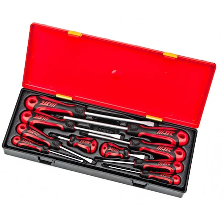 Jtc Auto Tools Heavy duty screwdriver set 10 pcs K7102