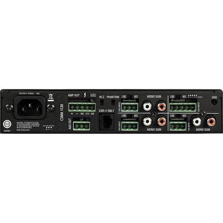 Harman Professional Solutions JBL Commercial CSMA 180 Amplifier - 80 W RMS - 4 Channel - 1 kHz - 40 W - Ethernet NCSMA180UUS