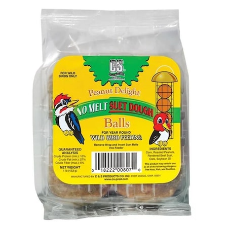 C&S Products Suet Balls Dough 1.05 lb, 4PK 100214231