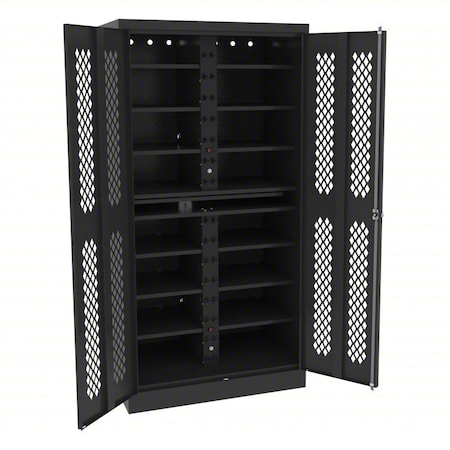 Tennsco Laptop/Tablet Charging Station, SCS 7224-CMP-BLK