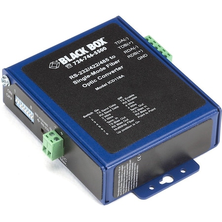 Black Box Black Box Serial Converter, Singlemode, SC ICD116A
