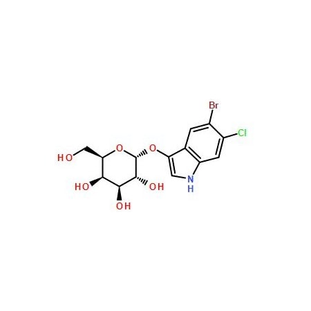 Ak Scientific 5-Bromo-6-chloro-3-indolyl-β-D-galactopyranoside (5g), CAS 93863-88-8 W0458-5g