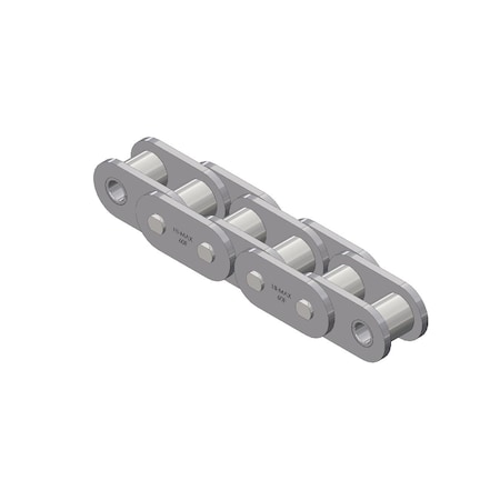 Senqcia Hi-Max Riv Standard Flat Side Bar, 100 ft OAL, .75P, .469 Dia x .5 W 60FHMR100