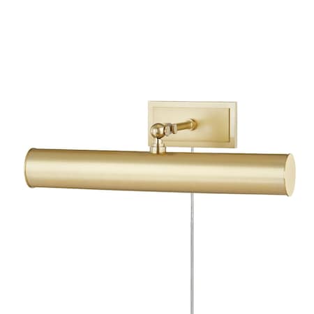 Mitzi Holly 2 Light Picture Light 5.5 In. Aged Brass HL263202-AGB