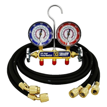 Yellow Jacket Manifold Gauge, Analog 42046