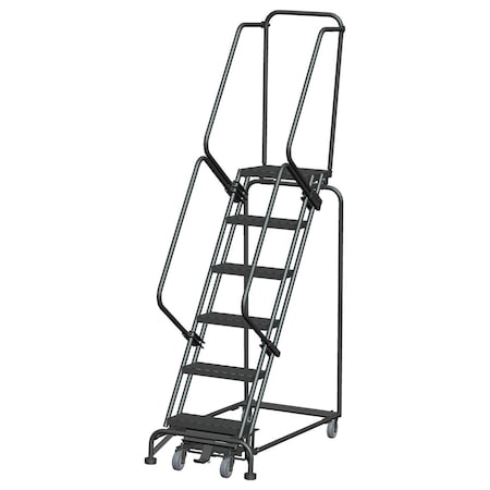 Ballymore Lockstep Rolling Ladder, Steel, 60 in.H WA062414PSU