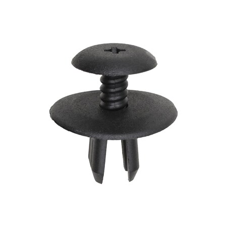 Auveco VW And Audi Push Type Retainer- Black Nylon, 25PK 21482
