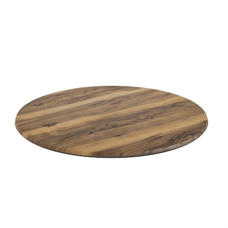 Flash Furniture Commercial 31.25" Round HPL Wrapped All Weather Tabletop in Natural ST-RD800B-1-M-3A-W-NAT-GG