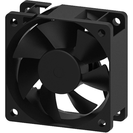 Dayton AxialFan, Black, Square, Plastic, 2-3/8inH 855H04