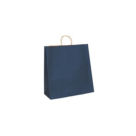 Bubblefast 200-18 x 7 x 18 3/4'' Navy Tinted Shopping Bags, 200PK BFBGS119N