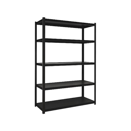 Zoro Select General Purpose Boltless Metal Shelving SH-ZCP-481872-5B-WB